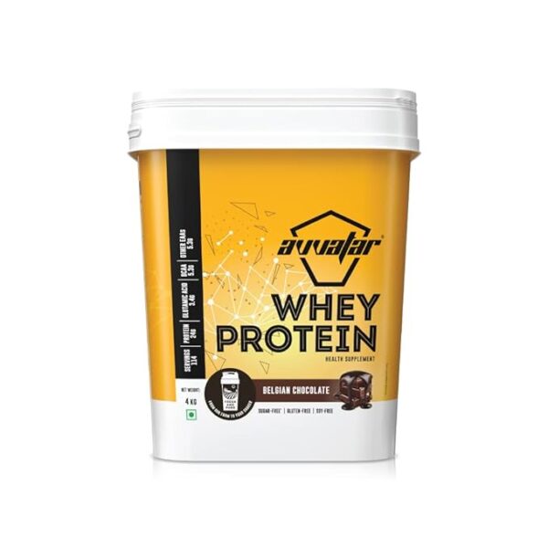 AVVATAR WHEY PROTEIN 4KG Belgian Chocolate